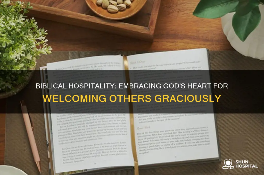 how to receive biblical hospitality