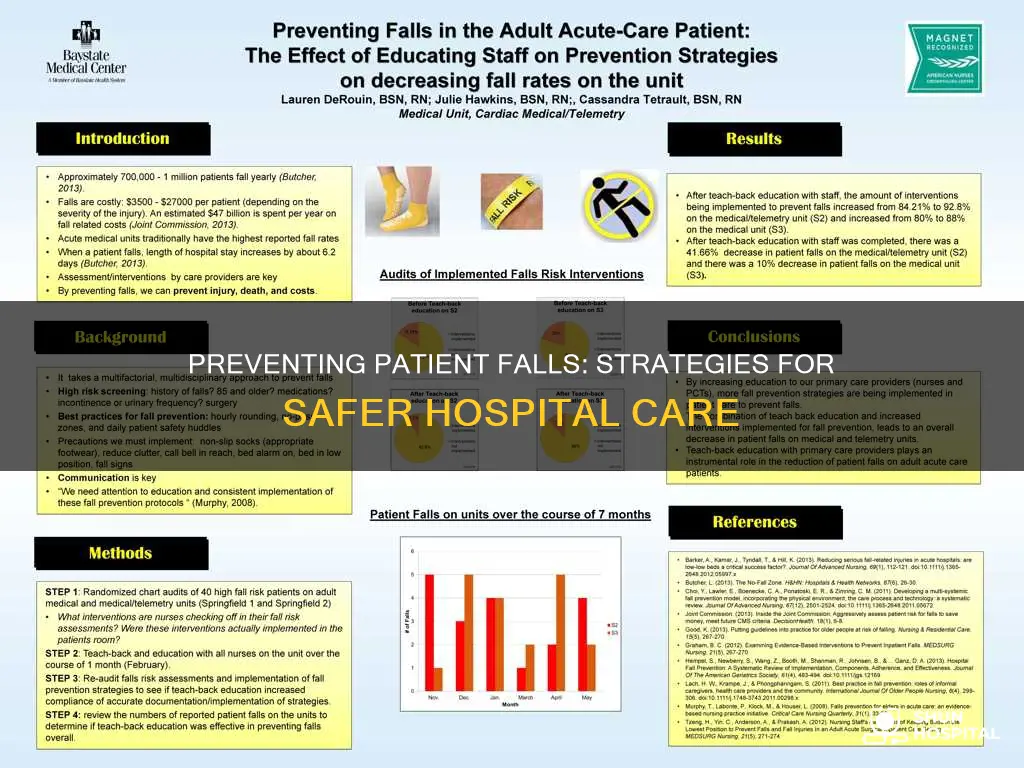 how to reduce falls in the hospital