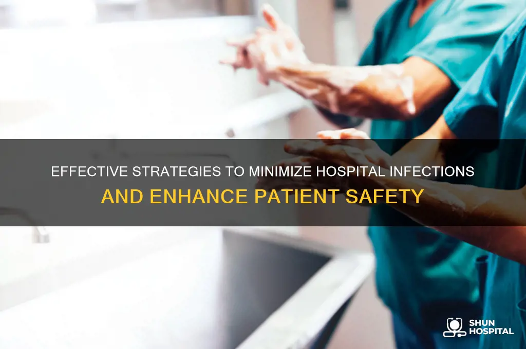 how to reduce hospital infection