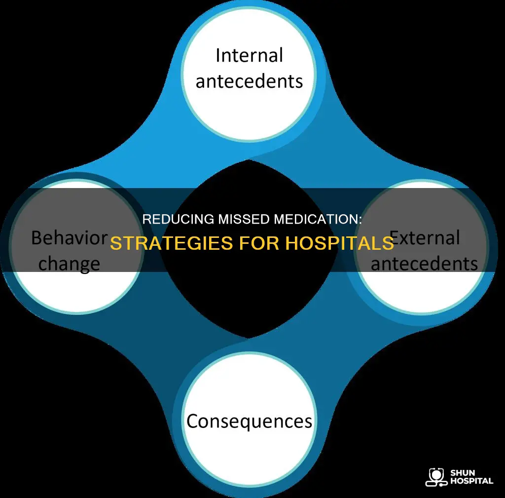 how to reduce missed medication in hospital