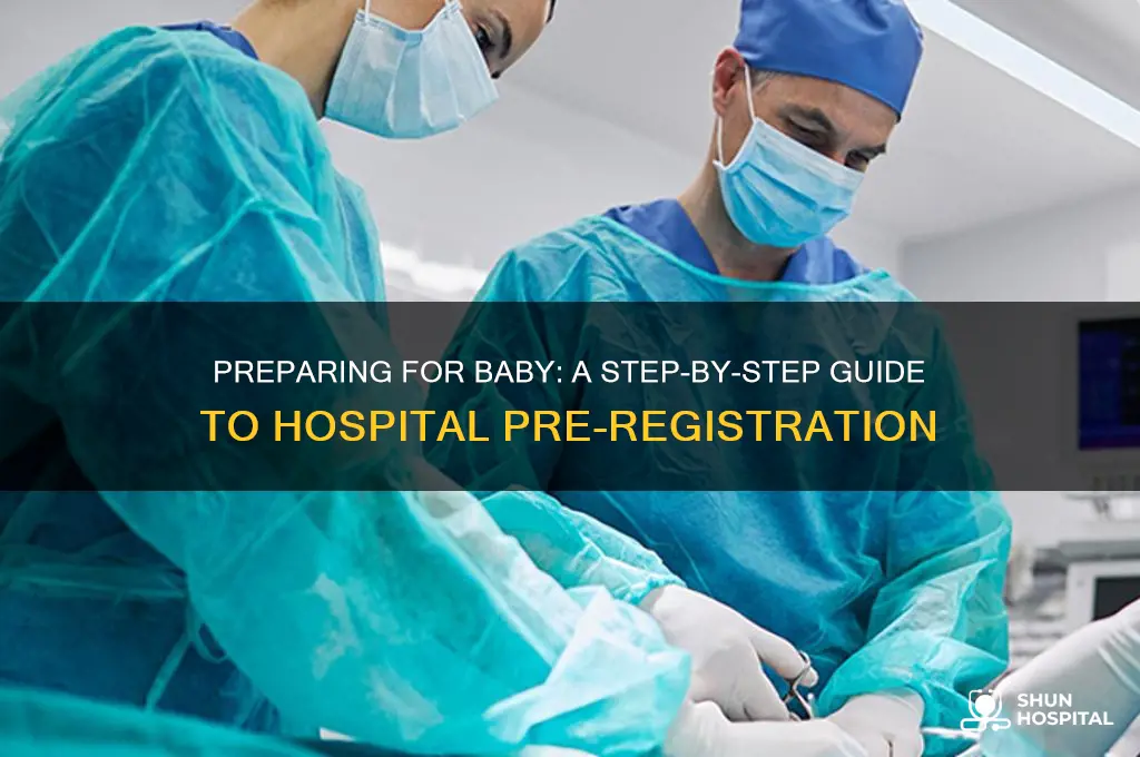 how to register at a hospital before giving birth