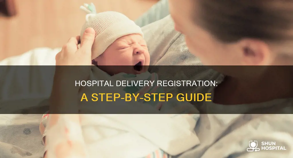 how to register for delivery in hospital