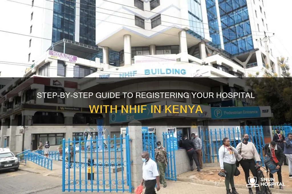 how to register nhif hospital
