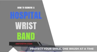 Removing Hospital Wrist Bands: Quick and Easy Methods