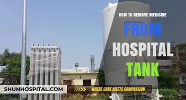 Efficiently Removing Medicine from Hospital Tanks