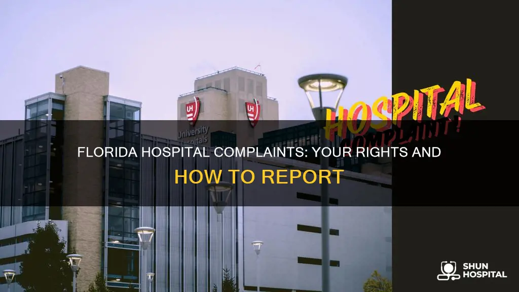 how to report a hospital in florida