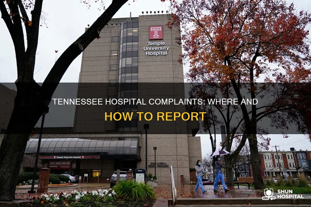 how to report a hospital knoxville tennessee