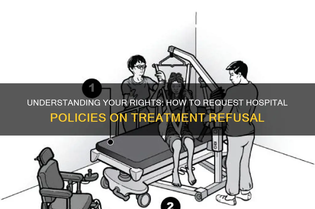 how to request a hospital