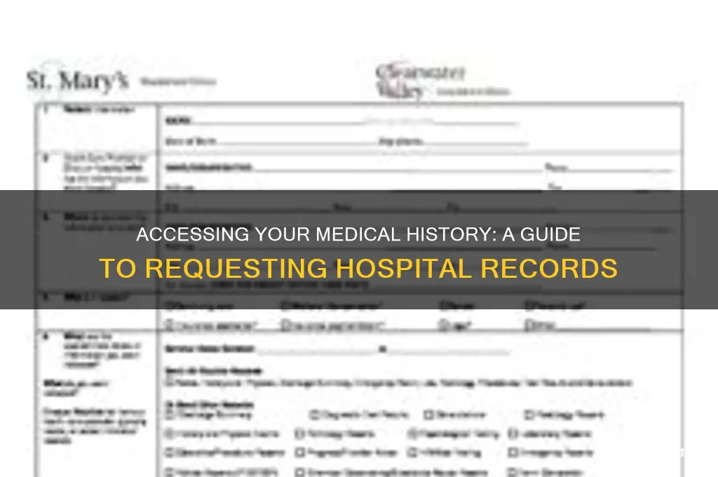 how to request hospital records