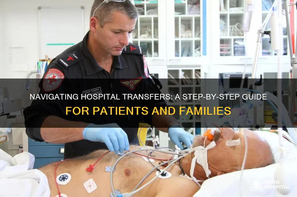 how to request hospital transfer