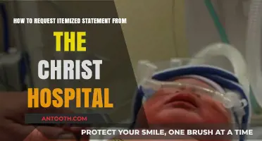 Requesting an Itemized Statement from The Christ Hospital: A Step-by-Step Guide