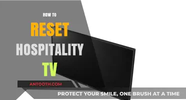 Quick Guide to Resetting Your Hospitality TV for Optimal Performance
