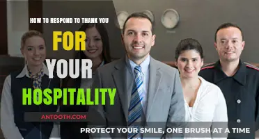 Gracious Responses: How to Reply to 'Thank You for Your Hospitality