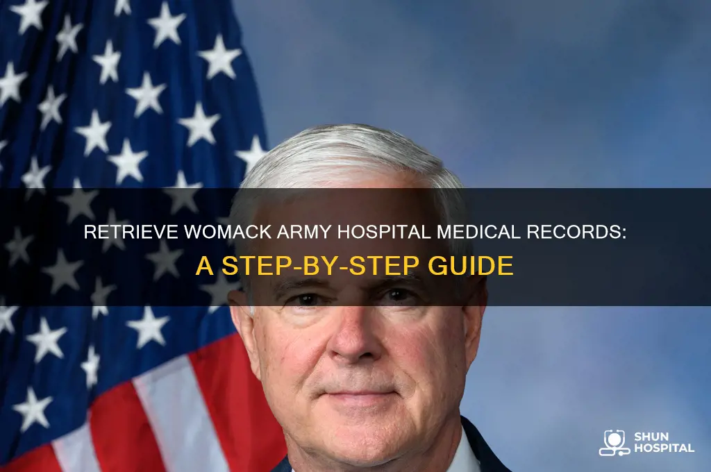 how to retrieve army medical records womack army hospital
