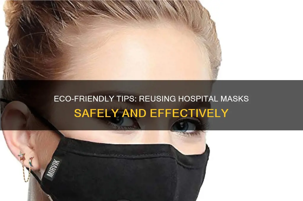 how to reuse hospital mask