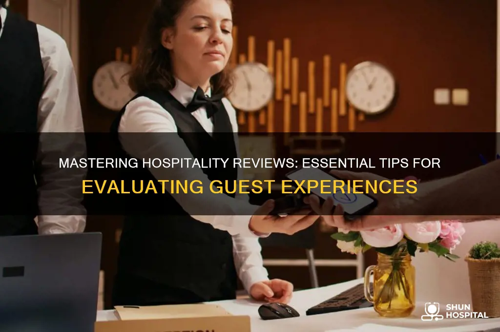 how to review hospitality