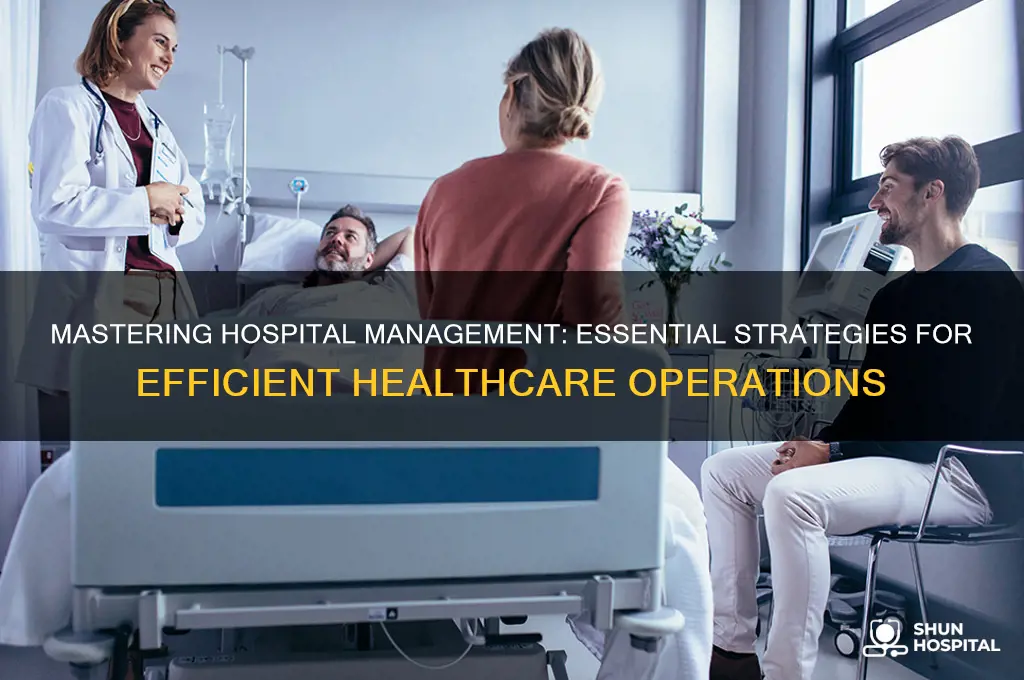 how to run a hospital