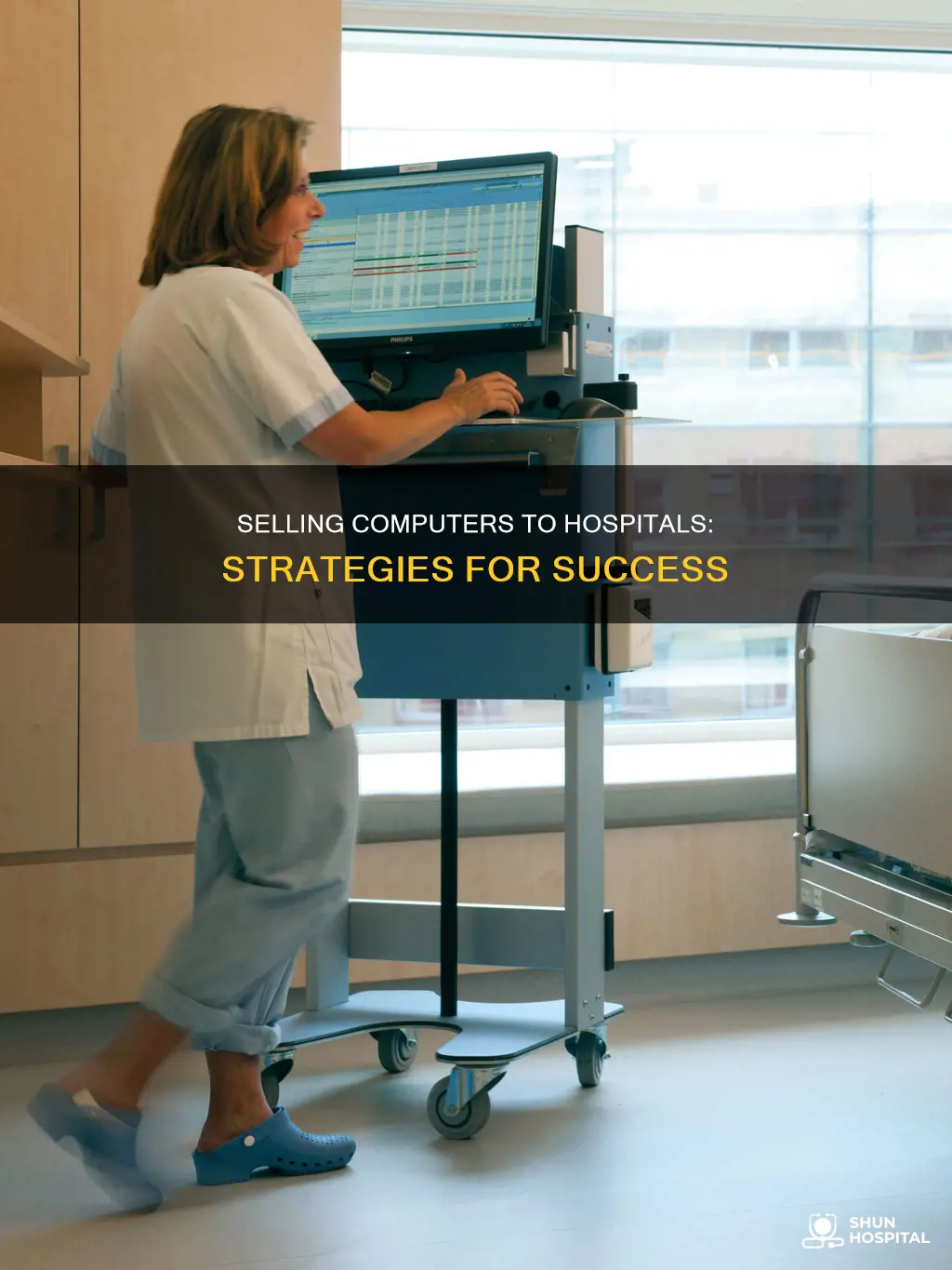 how to sale computers to a hospital