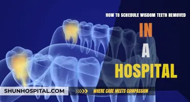 Scheduling Wisdom Teeth Removal: A Step-by-Step Hospital Guide