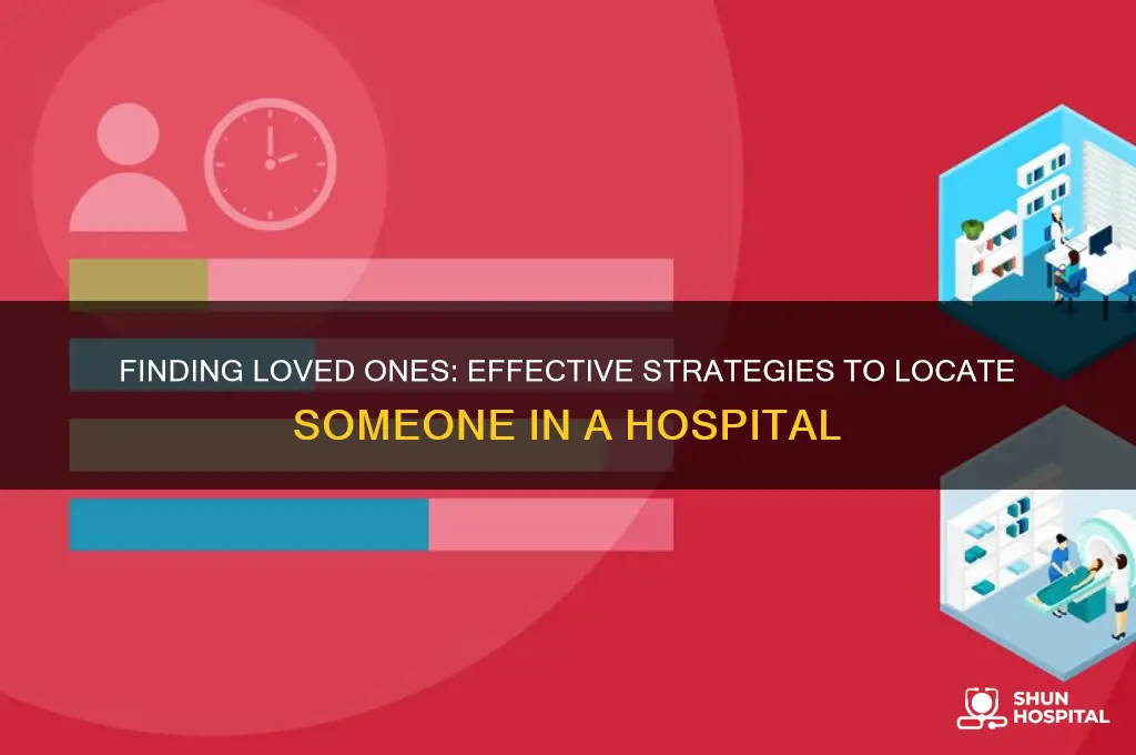 how to search for a person in a hospital