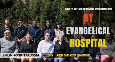Viewing Your Upcoming Appointments at Evangelical Hospital: A Quick Guide