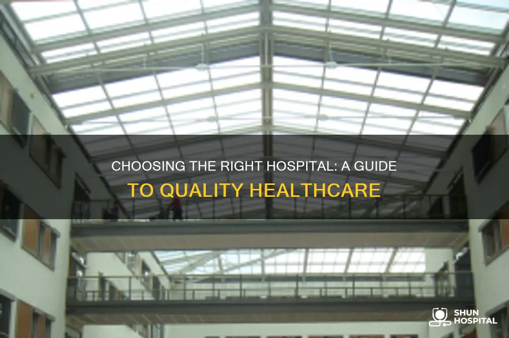 how to select the best hospital when seeking treatment