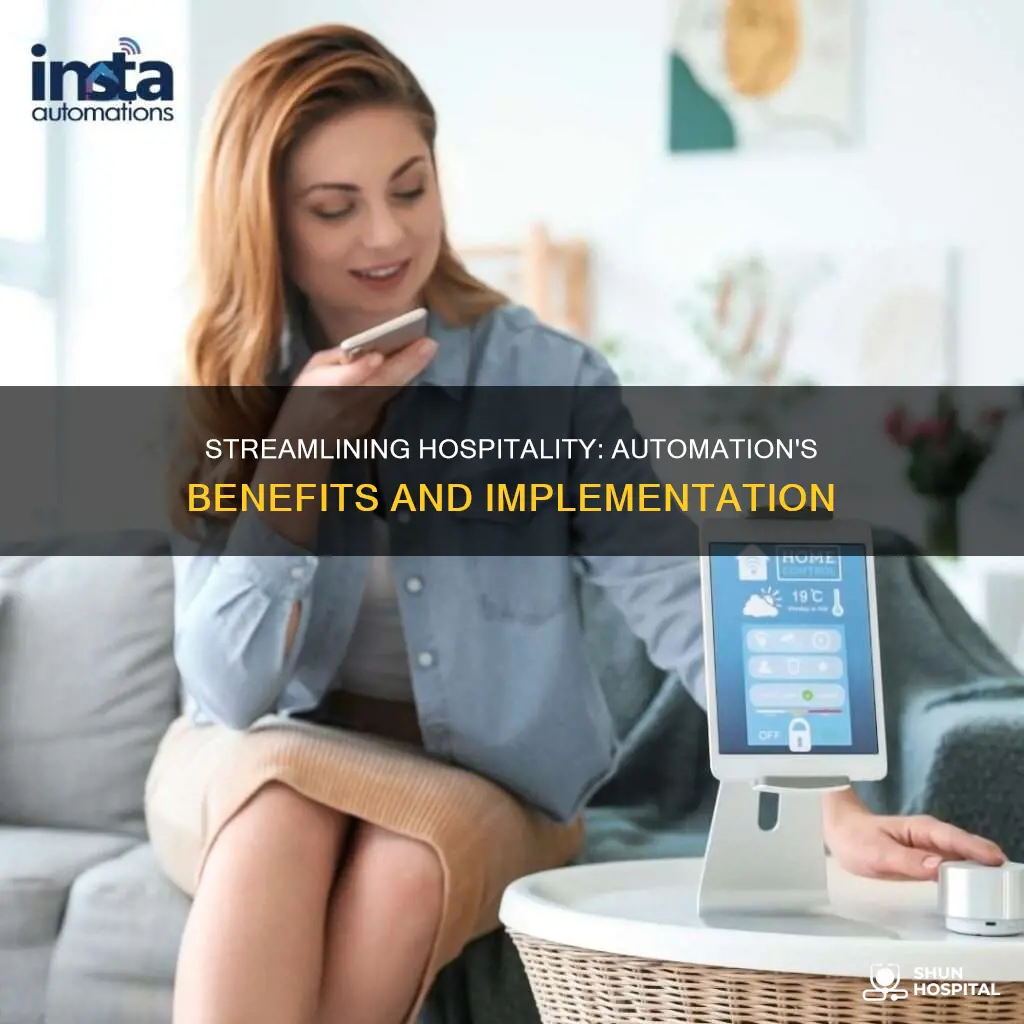 how to sell automation in hospitality industry