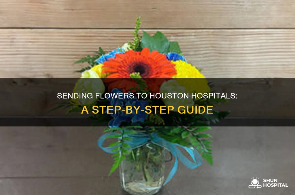how to send flowers to a hospital in houston