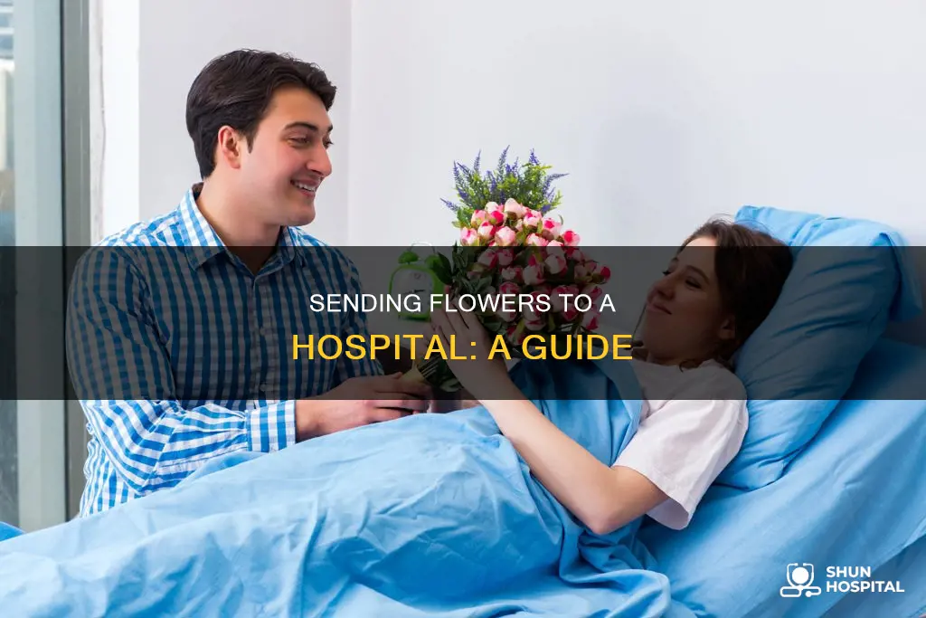 how to send flowers to a hospital