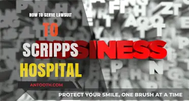 Serving Lawsuit Papers: Scripps Hospital Edition