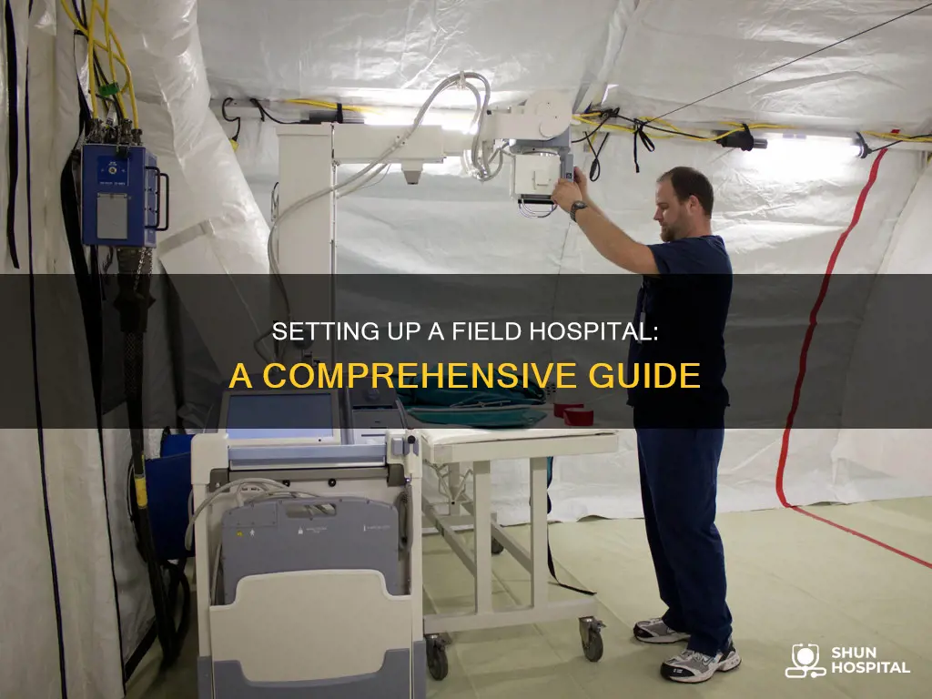 how to set up a field hospital
