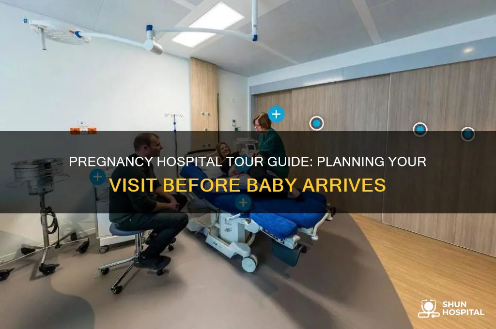 how to set up a hospital tour when pregnant