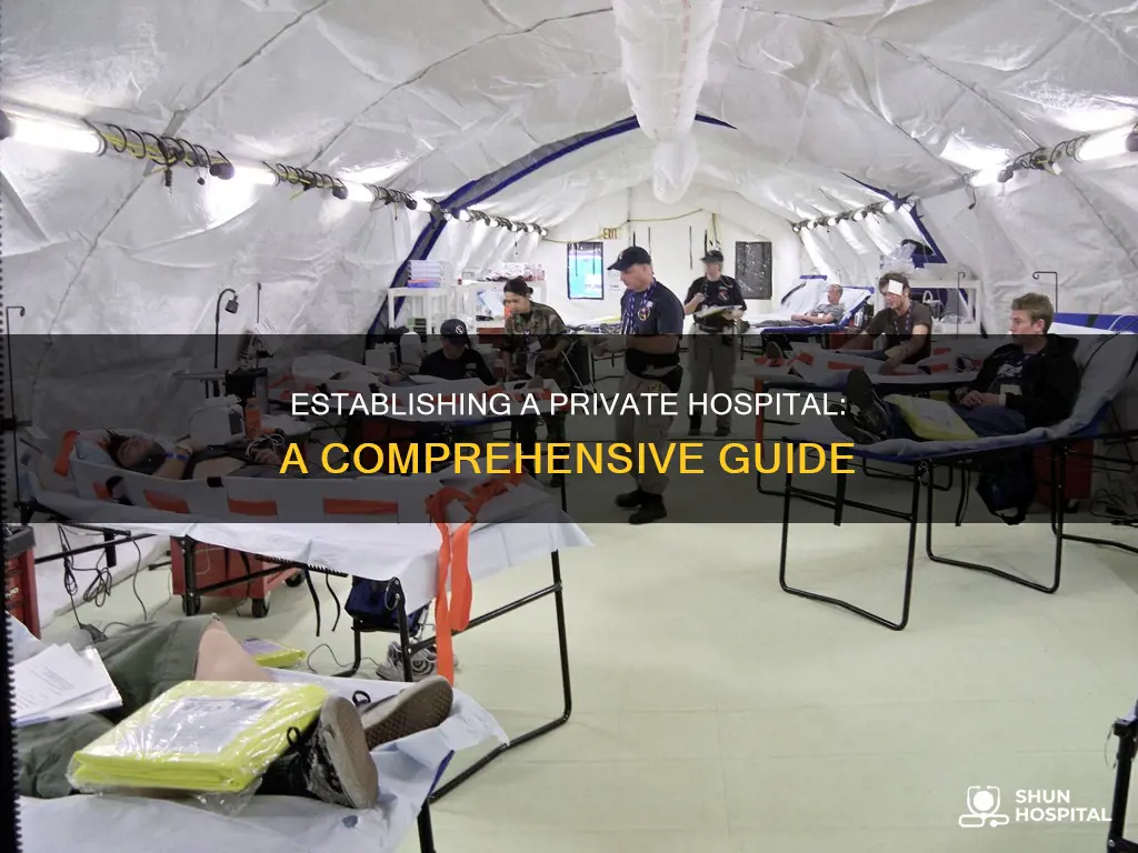 how to set up a private hospital