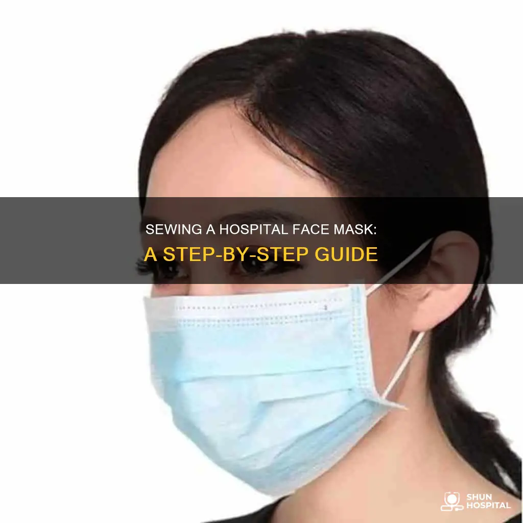 how to sew a hospital face mask