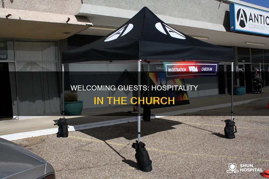 how to show hospitality in the church