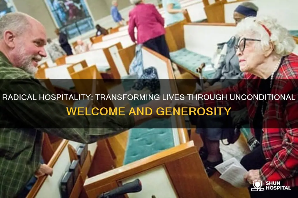 how to show radical hospitality