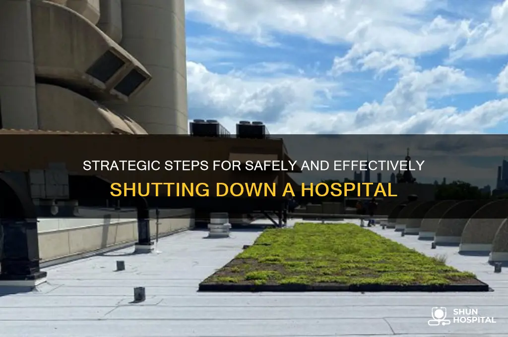 how to shutdown a hospital
