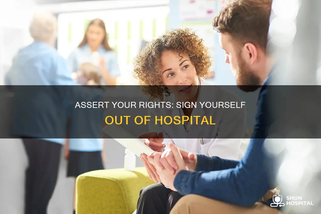 how to sign myself out of hospital