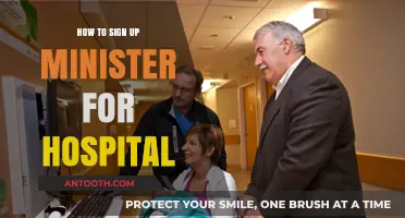 Minister Sign-Up: A Hospital Guide