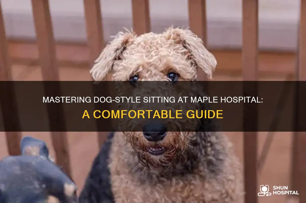 how to sit as a dog in maple hospital