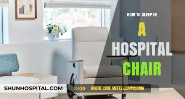 Adjusting Hospital Chairs for Sleep