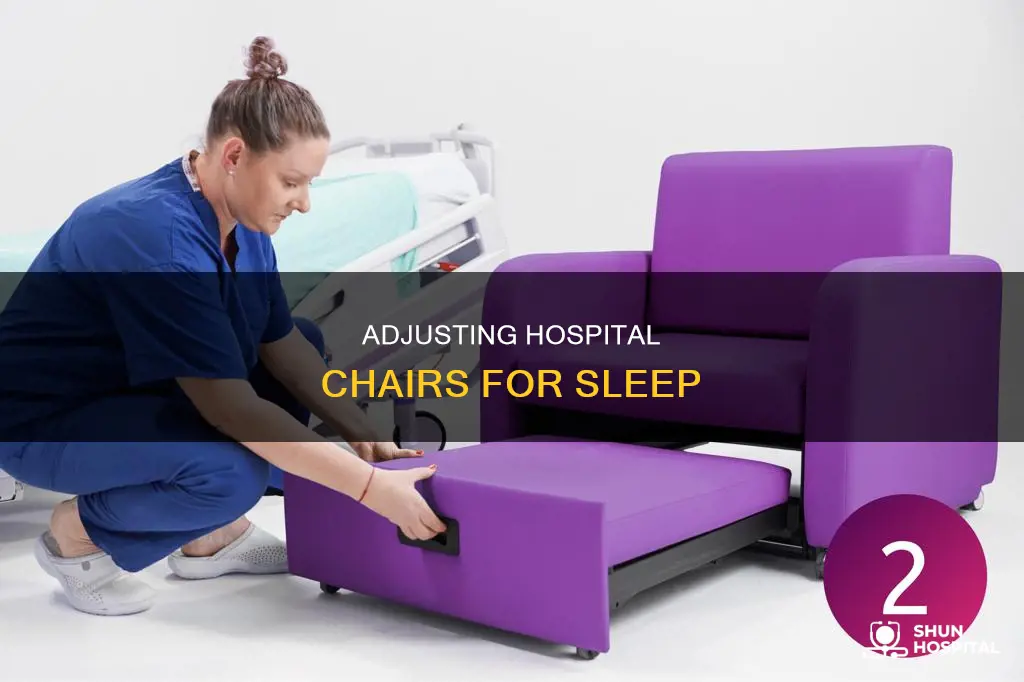 how to sleep in a hospital chair