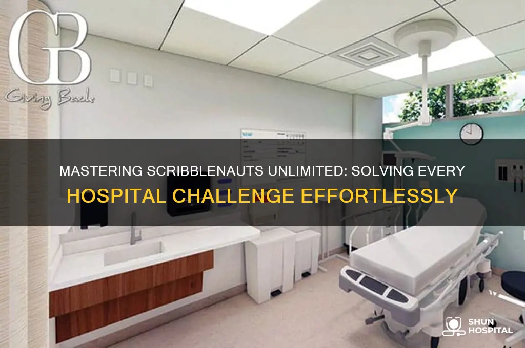 how to solve all hospital problems in scribblenauts unlimited