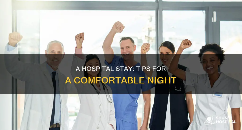 how to spend a night in hospital