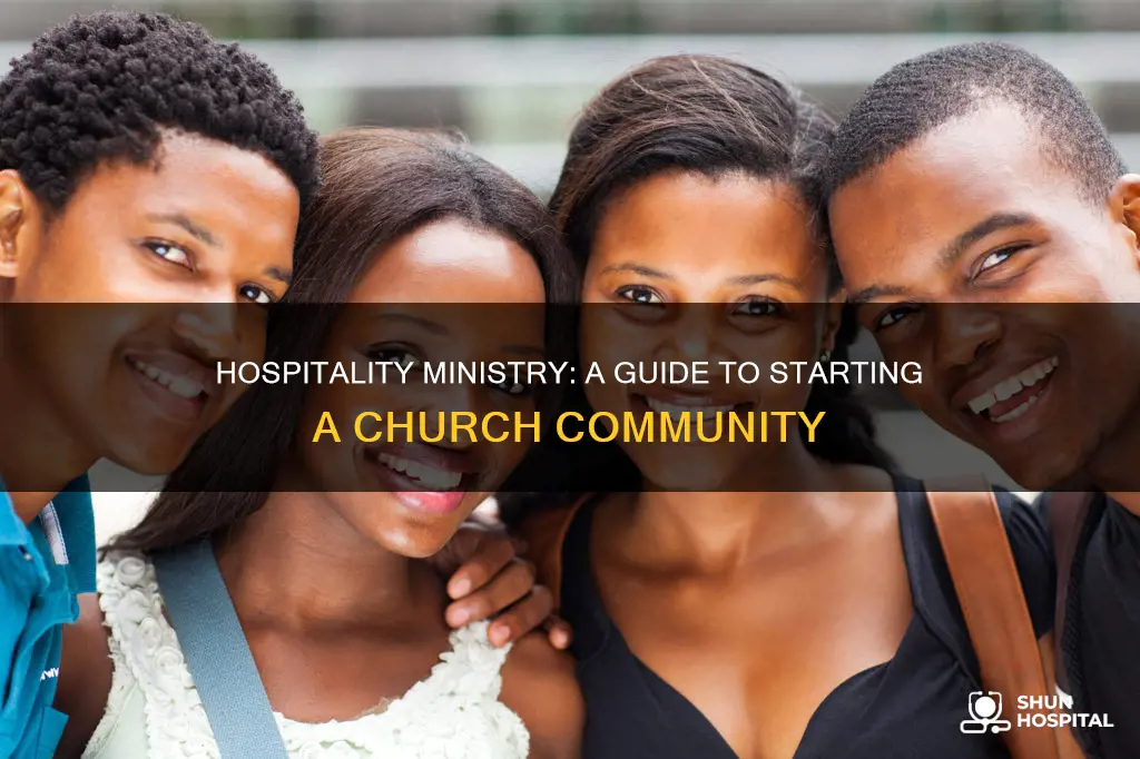 how to start a church hospitality ministry