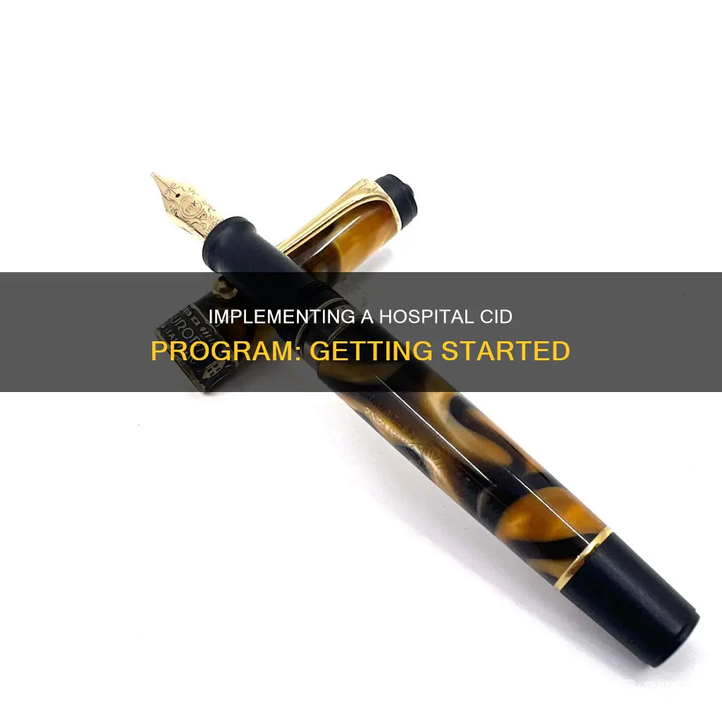 how to start a hospital cid program