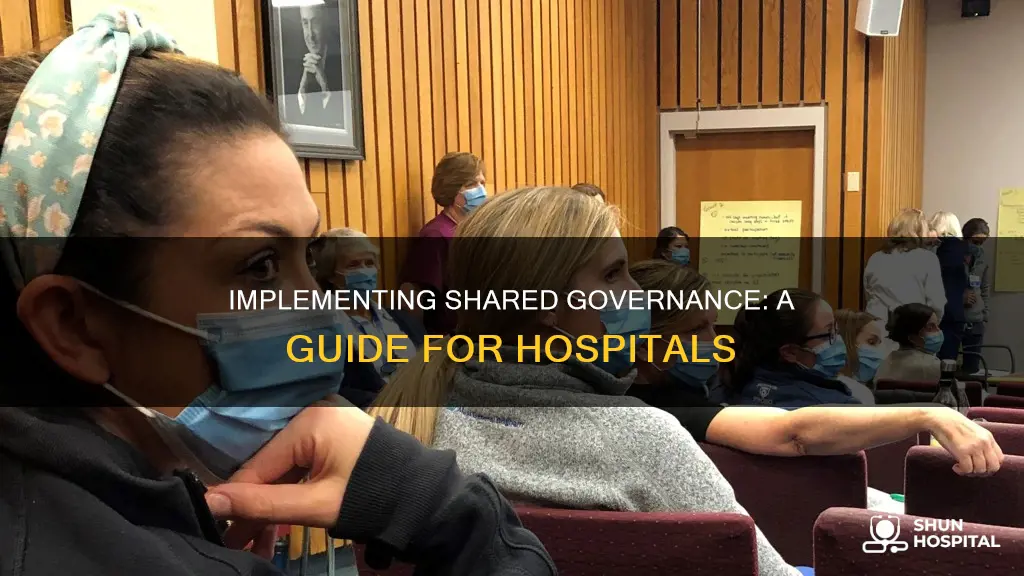 how to start shared governance in hospitals