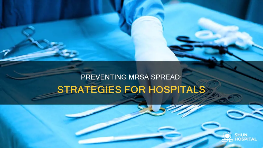 how to stop mrsa spreading in hospital