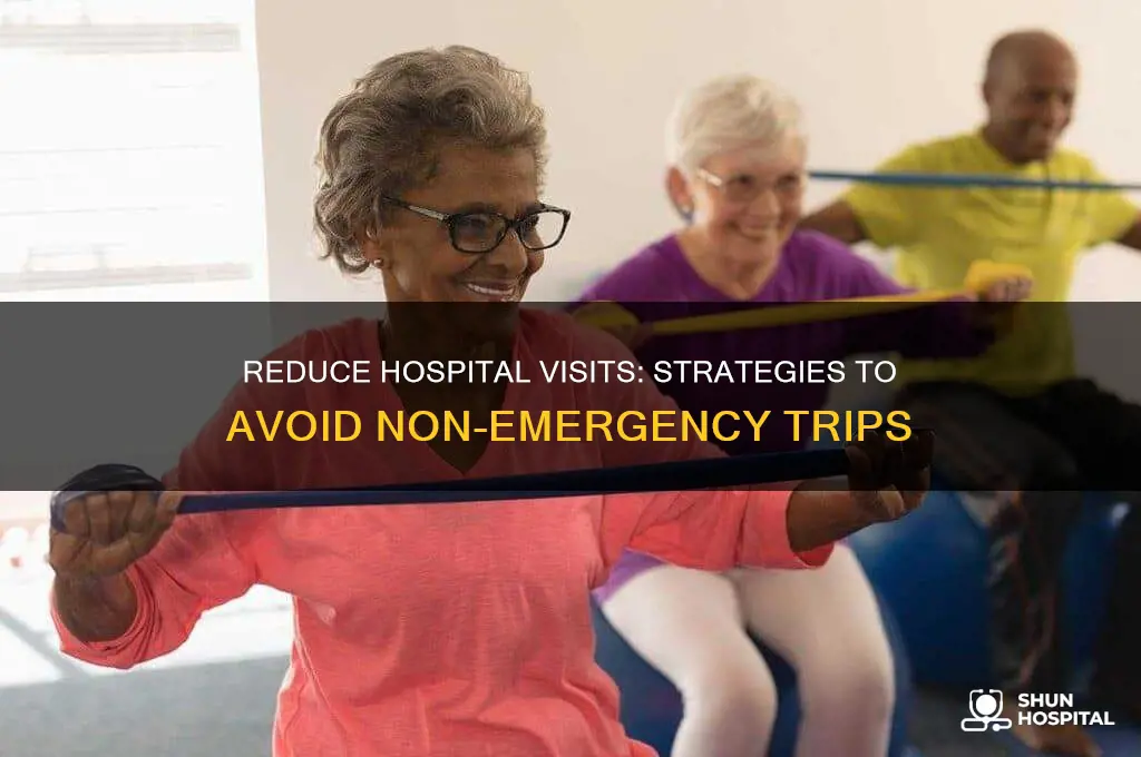 how to stop non emergency visits to the hospital