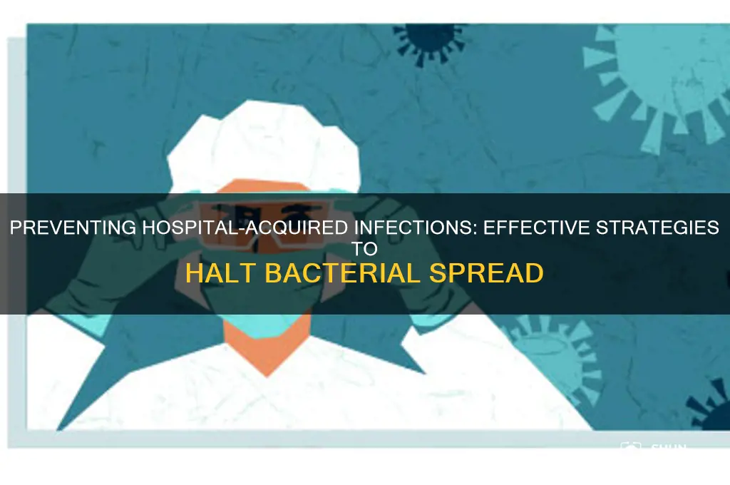 how to stop the spread of bacteria in hospitals